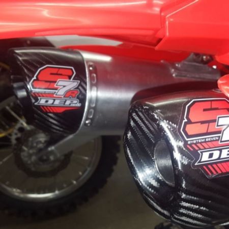 Układ wydechowy DEP HONDA crf 450 13-14 -twin- kpl