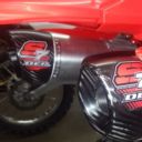 Układ wydechowy DEP HONDA crf 450 13-14 -twin- kpl