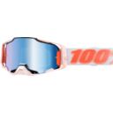 Gogle 100% armega tubular lustrzana blue