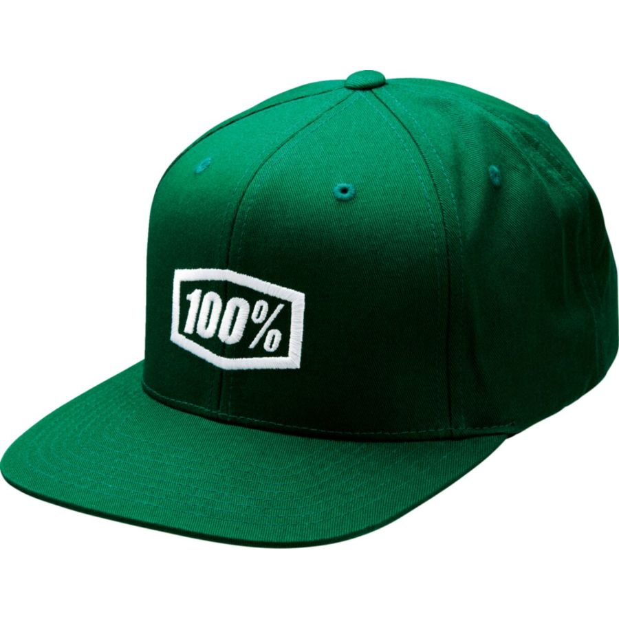 Czapka z daszkiem 100% ICON green