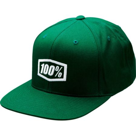 Czapka z daszkiem 100% ICON green