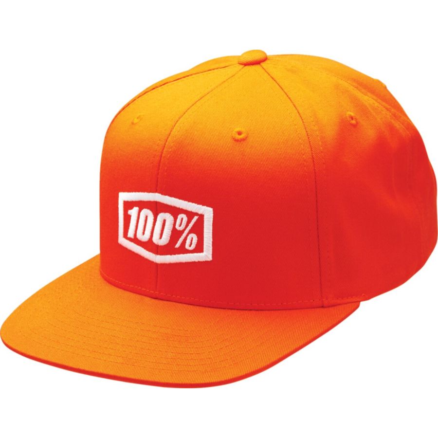 Czapka z daszkiem 100% ICON orange
