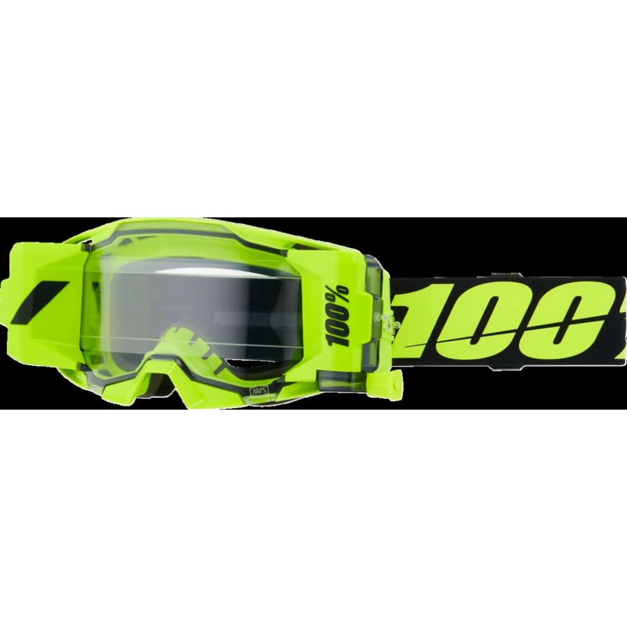 Gogle 100% ARMATIC FORECAST yellow mirror clear