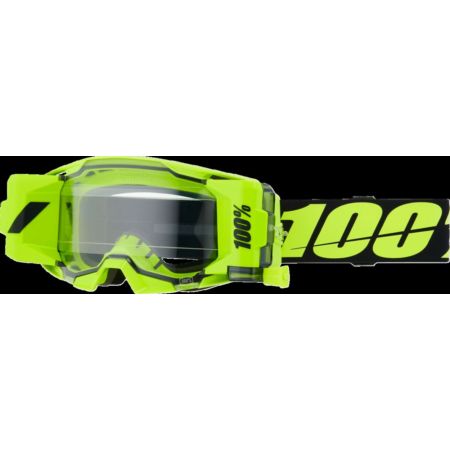 Gogle 100% ARMATIC FORECAST yellow mirror clear