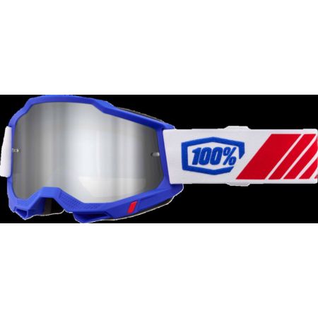 Gogle 100% ACCURI 2 KOLBY mirror silver