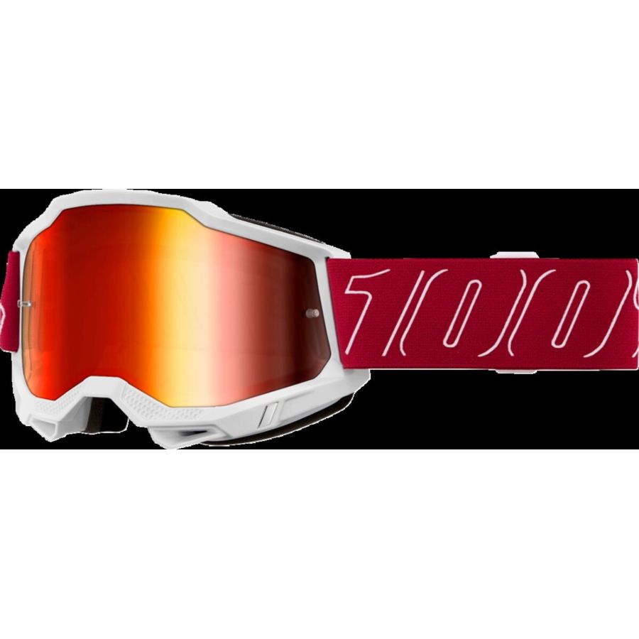 Gogle 100% ACCURI 2 REDLINE mirror red