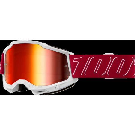 Gogle 100% ACCURI 2 REDLINE mirror red