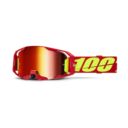 Gogle 100% ARMATIC red mirror red
