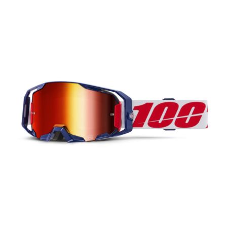 Gogle 100% ARMATIC MACH Z mirror red