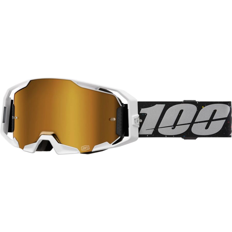 Gogle 100% ARMATIC RAPID RACER mirror gold