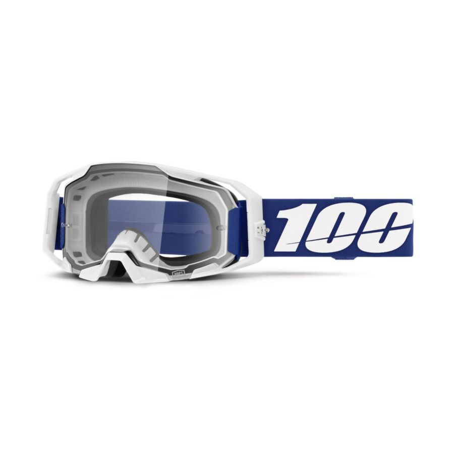 Gogle 100% ARMATIC blue mirror clear
