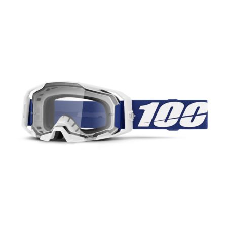 Gogle 100% ARMATIC blue mirror clear