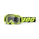 Gogle 100% ARMATIC neon yellow mirror clear