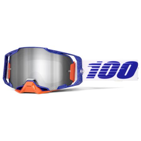 Gogle 100% ARMEGA LAVINGAAD mirror silver