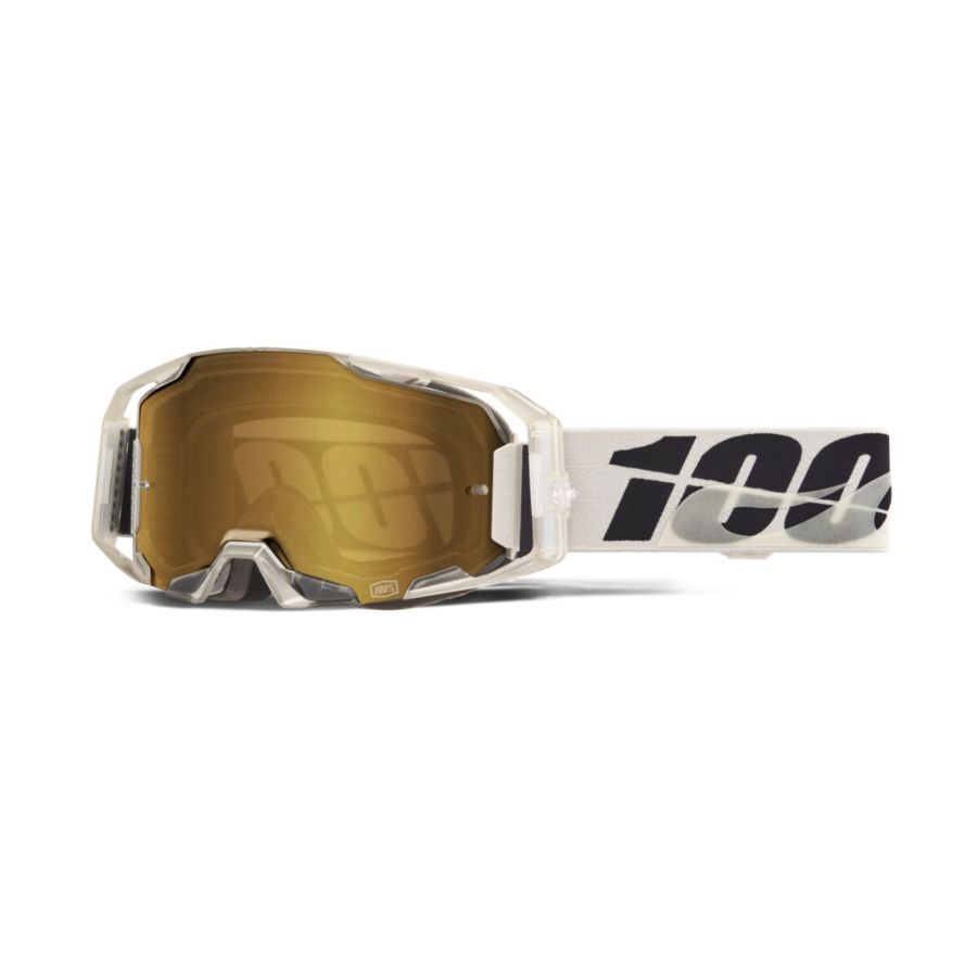 Gogle 100% ARMATIC PITCH mirror gold