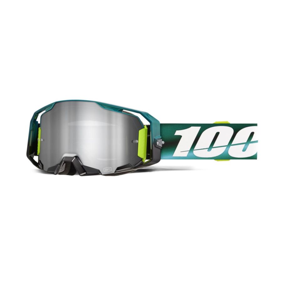 Gogle 100% ARMATIC POLARITY mirror silver