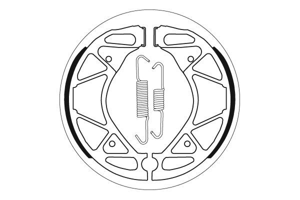 Szczęki hamulcowe SBS