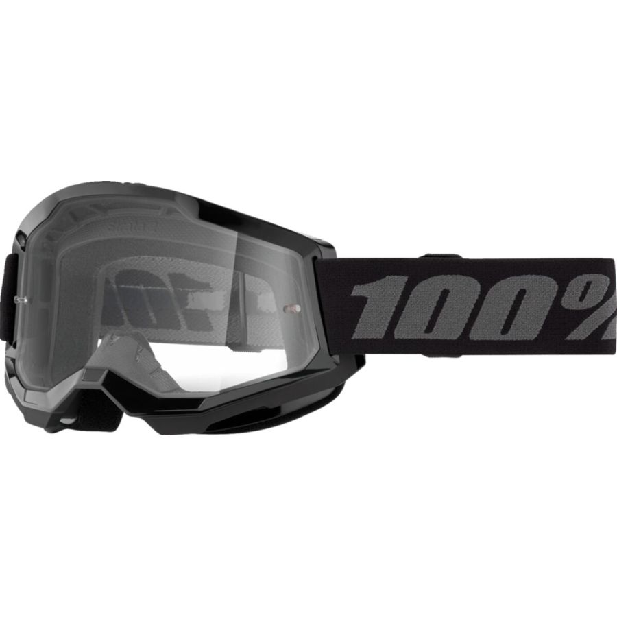 Gogle 100% STRATA 2 JR black clr