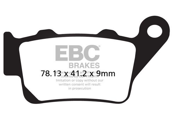 Klocki hamulcowe EBC V-PAD APRILIA SL750 SMV750