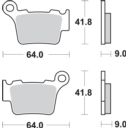 Klocki hamulcowe SBS 791SI KH368