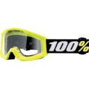 Gogle dziecięce 100% STRATA MINI YELLOW clear