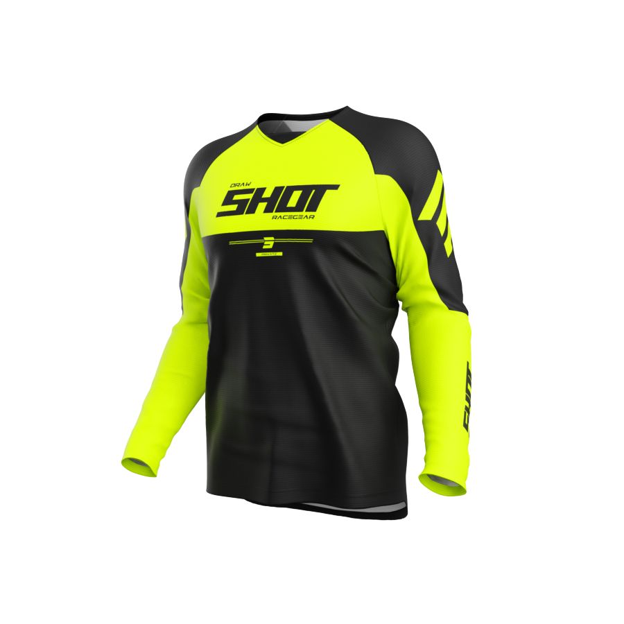 Bluza SHOT DRAW PRIVATE NEON_YELLOW S