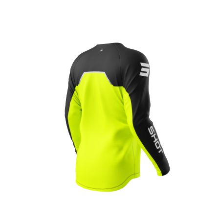Bluza SHOT DRAW KID DAYTONA NEON_YELLOW 8-9