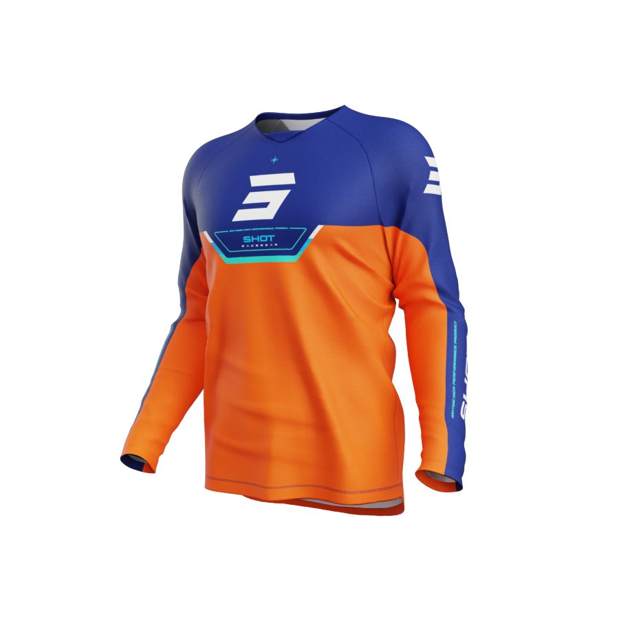 Bluza SHOT DRAW KID DAYTONA ORANGE 10-11