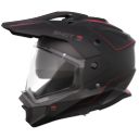 Kask SHOT TREK MAX VISION RALLY BLACK_RED_MATT L