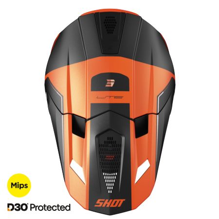 Kask SHOT LITE S10 ORANGE_MATT M