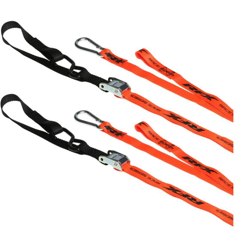 Pasy mocujące RFX Race Series 1.0 (pomarań.-czarne