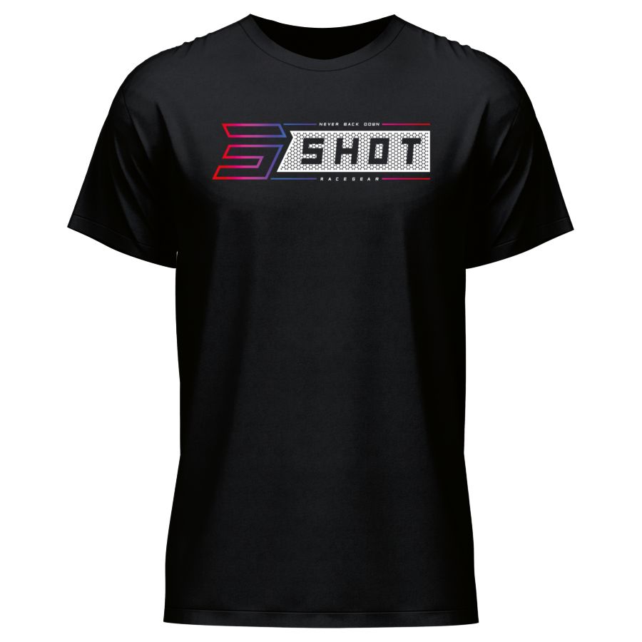 Koszulka SHOT T-SHIRT GRADIENT BLACK 2XL