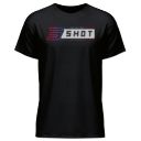 Koszulka SHOT T-SHIRT GRADIENT BLACK 2XL