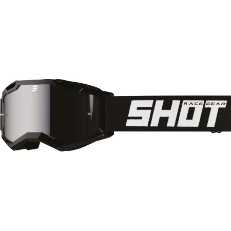 Gogle SHOT ROCKET KID 2.0 SOLID IRIDIUM_BK_GLOSSY