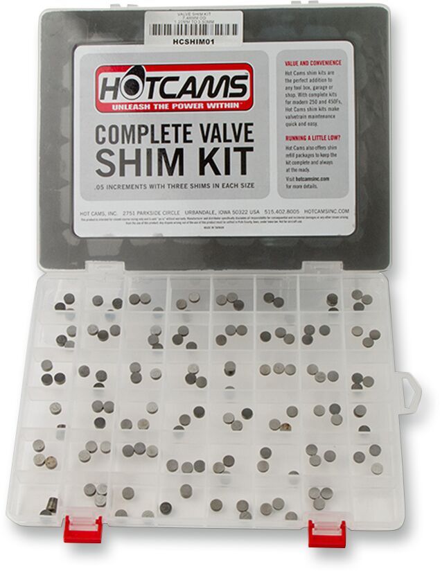 Płytki zaworowe HOT CAMS 1,2-3,5 mm HONDA CR 250