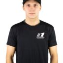 Koszulka ONEGRIPPER black kids 110-116 cm
