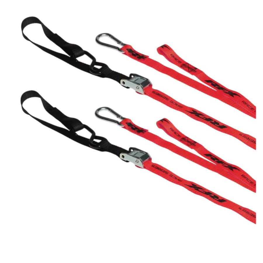 RFX RACE 1.0 TIE DOWNS, RED