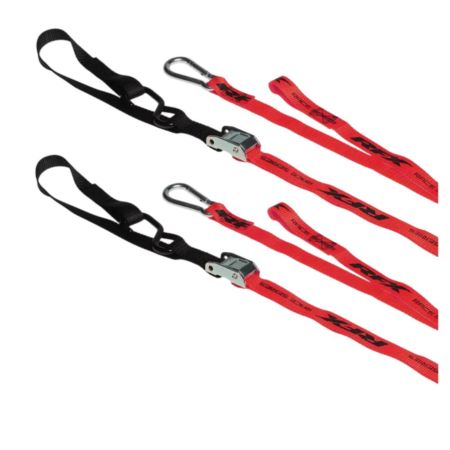 RFX RACE 1.0 TIE DOWNS, RED