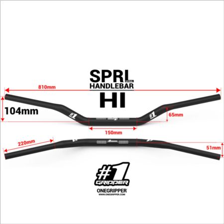 Kierownica ONEGRIPPER SPRL Handlebar HI Black