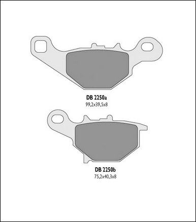 Klocki hamulcowe DELTA BRAKING KH230