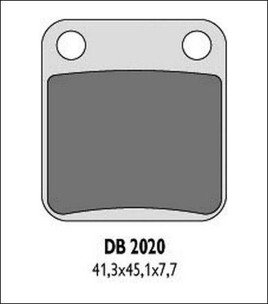 Klocki hamulcowe DELTA BRAKING KH54