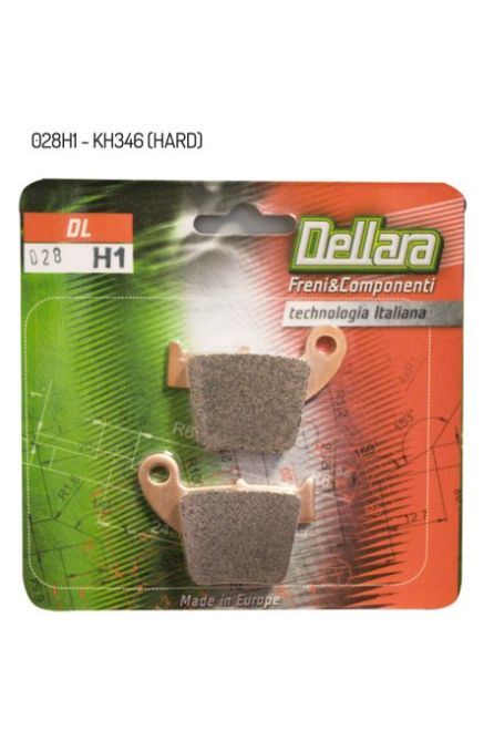 Klocki hamulcowe DELLARA KH346