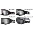 Szybka FOX airspace II / main II przezroczysta