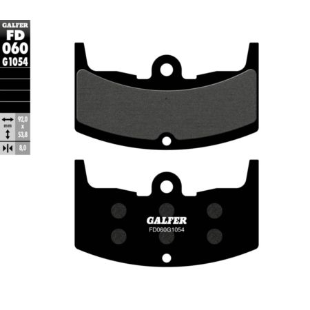 Klocki hamulcowe KH80 / KH080/2 GALFER