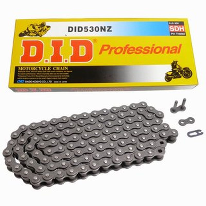 Łańcuch DID 50 nz-108 bez o-ringów + zapinka