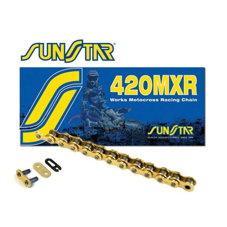 Łańcuch SUNSTAR 420MXr 126g motocross do 150cm3