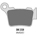 Klocki hamulocwe DELTA tył BREMBO KH368