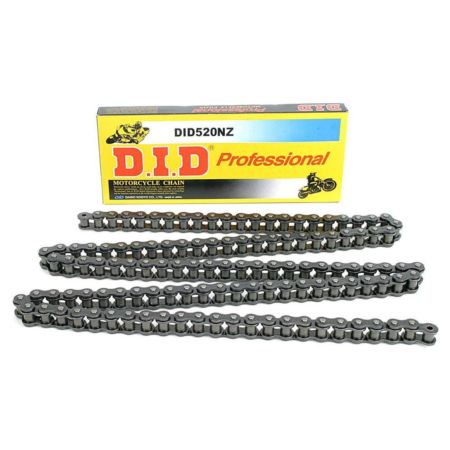 Łańcuch DID 520nz-114 bez o-ringów + zapinka