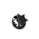 Pokrętło przełącznika zapłonu RBW SKULL black