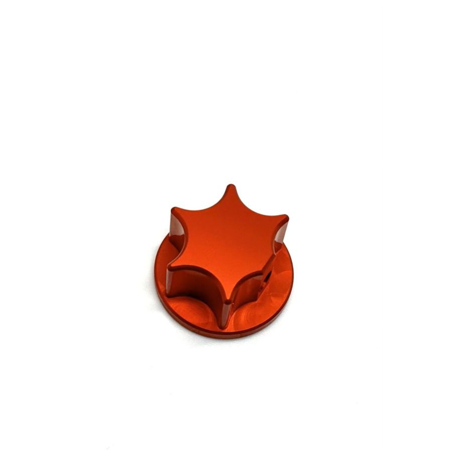 Pokrętło przełącznika zapłonu RBW SKULL red